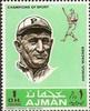 1969 Ajman Champions of Sports Stamps #NNO Honus Wagner Front