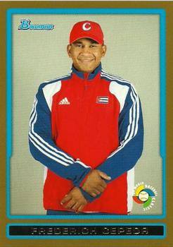 2009 Bowman Draft Picks & Prospects - WBC Prospects Gold #BDPW32 Frederich Cepeda Front