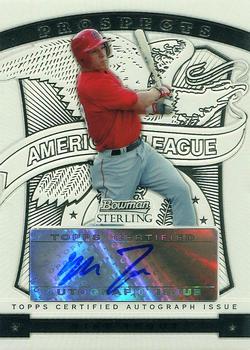 2009 Bowman Sterling - Prospects #BSP-MT Mike Trout Front