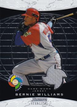 2009 Bowman Sterling - WBC Relics #BCR-BW Bernie Williams Front