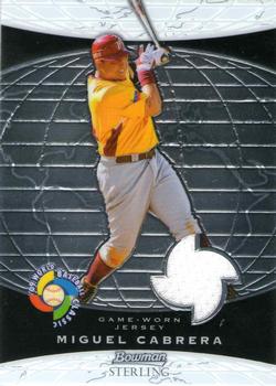 2009 Bowman Sterling - WBC Relics #BCR-MC Miguel Cabrera Front