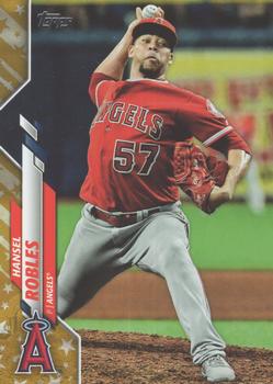 2020 Topps - Gold Star #339 Hansel Robles Front