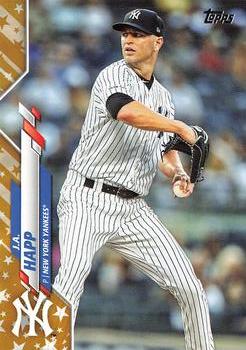 2020 Topps - Gold Star #419 J.A. Happ Front