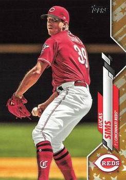 2020 Topps - Gold Star #496 Lucas Sims Front