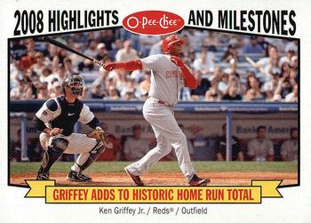 2009 O-Pee-Chee - Highlights and Milestones #HM2 Ken Griffey Jr. Front