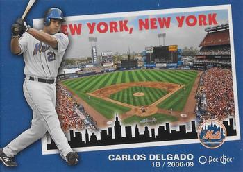 2009 O-Pee-Chee - New York New York #NY-21 Carlos Delgado Front
