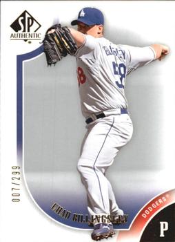 2009 SP Authentic - Gold #58 Chad Billingsley Front