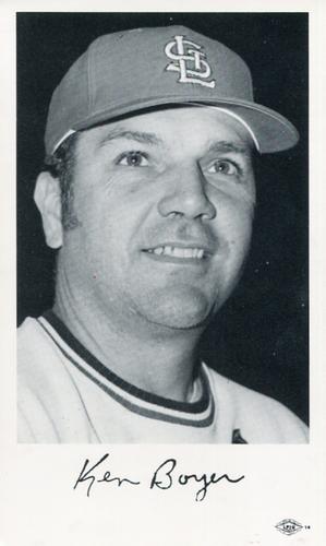 1972 St. Louis Cardinals Photocards #NNO Ken Boyer Front