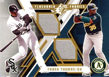 2009 SPx - Flashback Fabrics #FF-FT Frank Thomas Front