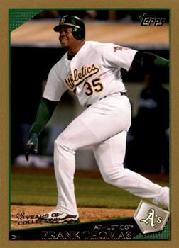 2009 Topps - Gold #24 Frank Thomas Front