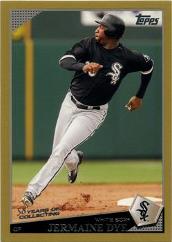 2009 Topps - Gold #70 Jermaine Dye Front