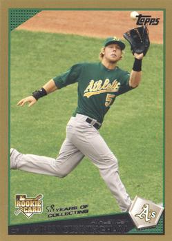 2009 Topps - Gold #237 Aaron Cunningham Front
