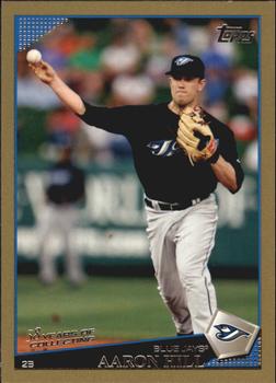 2009 Topps - Gold #623 Aaron Hill Front