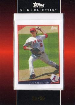 2009 Topps - Silk Collection #NNO Joe Saunders Front