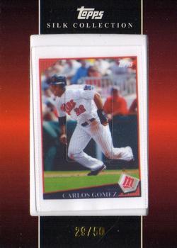 2009 Topps - Silk Collection #NNO Carlos Gomez Front