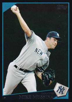 2009 Topps - Black #41 Mike Mussina Front