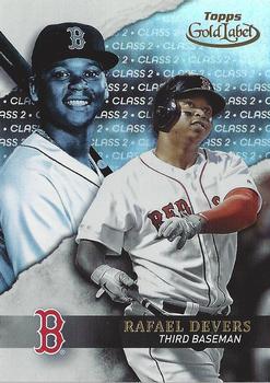 2020 Topps Gold Label - Class 2 #13 Rafael Devers Front