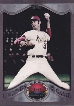 2009 Topps - Legends of the Game Platinum (Wal-Mart) #LLP-26 Steve Carlton Front