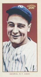 2009 Topps 206 - Mini Piedmont #271 Lou Gehrig Front