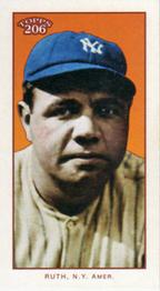 2009 Topps 206 - Mini Piedmont #287 Babe Ruth Front