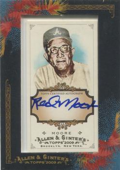 2009 Topps Allen & Ginter - Autographs #AGA-RM Red Moore Front