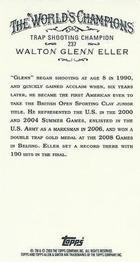 2009 Topps Allen & Ginter - Mini #237 Walton Glenn Eller Back
