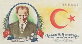 2009 Topps Allen & Ginter - Mini National Heroes #NH28 Mustafa Ataturk Front