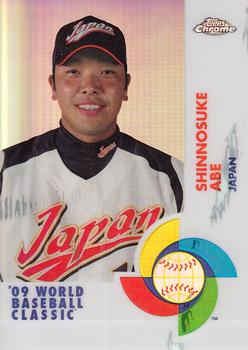 2009 Topps Chrome - World Baseball Classic Refractors #W44 Shinnosuke Abe Front