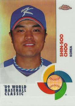 2009 Topps Chrome - World Baseball Classic Refractors #W81 Shin-Soo Choo Front