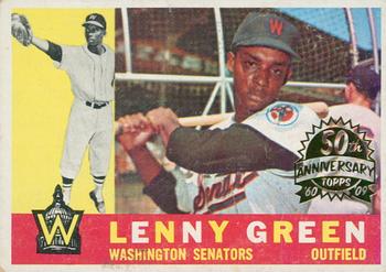 2009 Topps Heritage - 50th Anniversary Buybacks #99 Lenny Green Front