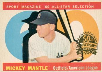 2009 Topps Heritage - 50th Anniversary Buybacks #563 Mickey Mantle Front