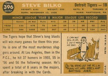 2009 Topps Heritage - 50th Anniversary Buybacks #396 Steve Bilko Back