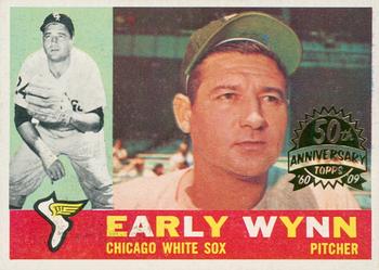 2009 Topps Heritage - 50th Anniversary Buybacks #1 Early Wynn Front
