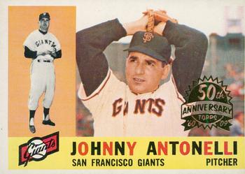 2009 Topps Heritage - 50th Anniversary Buybacks #80 Johnny Antonelli Front