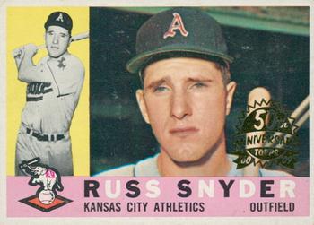 2009 Topps Heritage - 50th Anniversary Buybacks #81 Russ Snyder Front