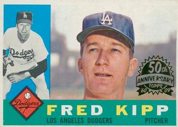 2009 Topps Heritage - 50th Anniversary Buybacks #202 Fred Kipp Front