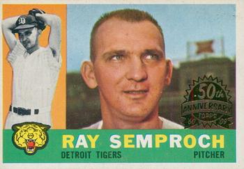 2009 Topps Heritage - 50th Anniversary Buybacks #286 Ray Semproch Front