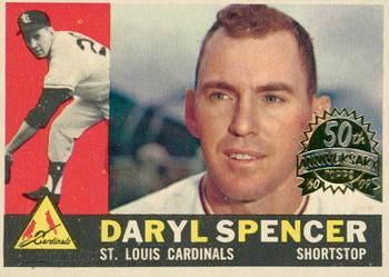 2009 Topps Heritage - 50th Anniversary Buybacks #368 Daryl Spencer Front