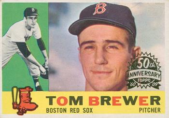 2009 Topps Heritage - 50th Anniversary Buybacks #439 Tom Brewer Front