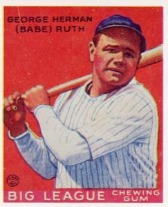 1976 TCMA Goudey Reprints #149 Babe Ruth Front