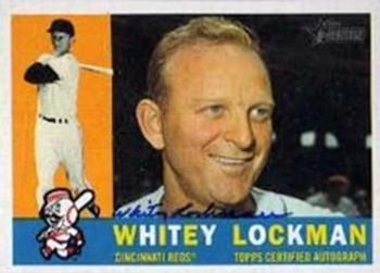 2009 Topps Heritage - Real One Autographs #ROA-WL Whitey Lockman Front