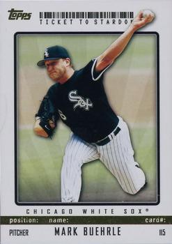 2009 Topps Ticket to Stardom - Gold #115 Mark Buehrle Front