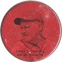 1933 Gum Inc Double Header Pins (PX3) #NNO Owen Carroll Front