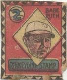1927 Rinkeydink Stamps #NNO Babe Ruth Front