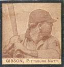 1909 W555  Strip Cards #NNO George Gibson Front