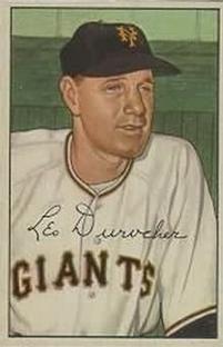 1952 Bowman #146 Leo Durocher Front