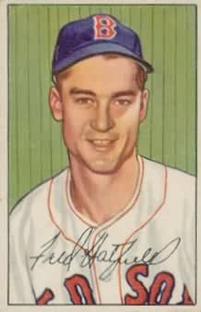 1952 Bowman #153 Fred Hatfield Front