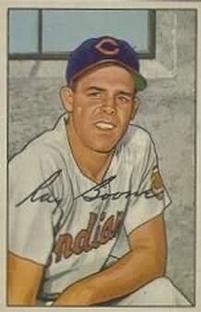1952 Bowman #214 Ray Boone Front