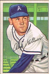 1952 Bowman #226 Alex Kellner Front