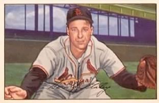 1952 Bowman #50 Gerry Staley Front